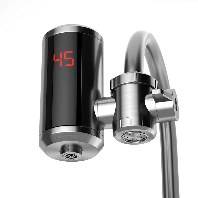 High Quality Wholesale Custom Cheap Quick Installation Kitchen Tankless Heater Mini Tap Instant Hot Water  Electric Faucet