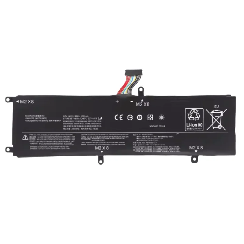 Factory OEM Laptop Battery 14.8V 60Wh L14M4PB0 For Lenovo Legion Rescuer 14 15 Series 14ISK 14ISE 14IFI Notebook Lithium Battery