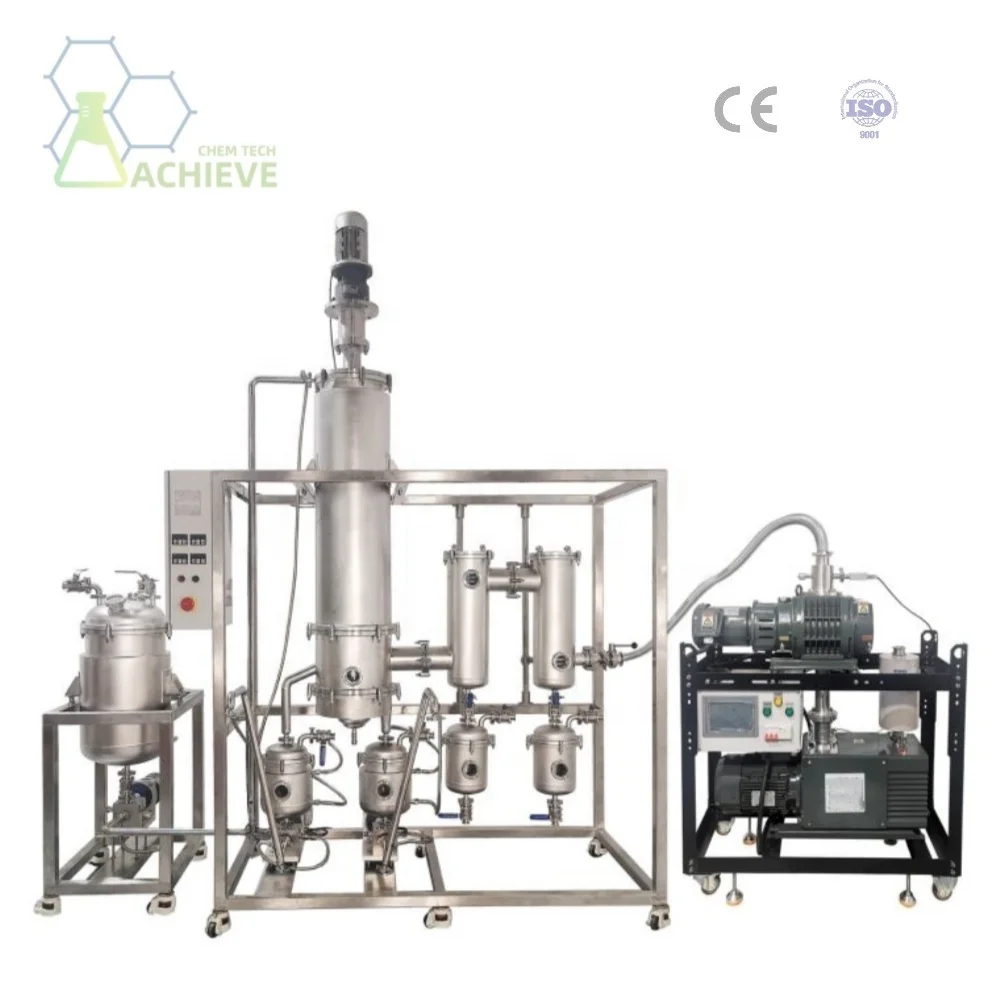Vacuum Molecular Distillation SS Short Path Molecular Distiller Short Path Distillation Equipment