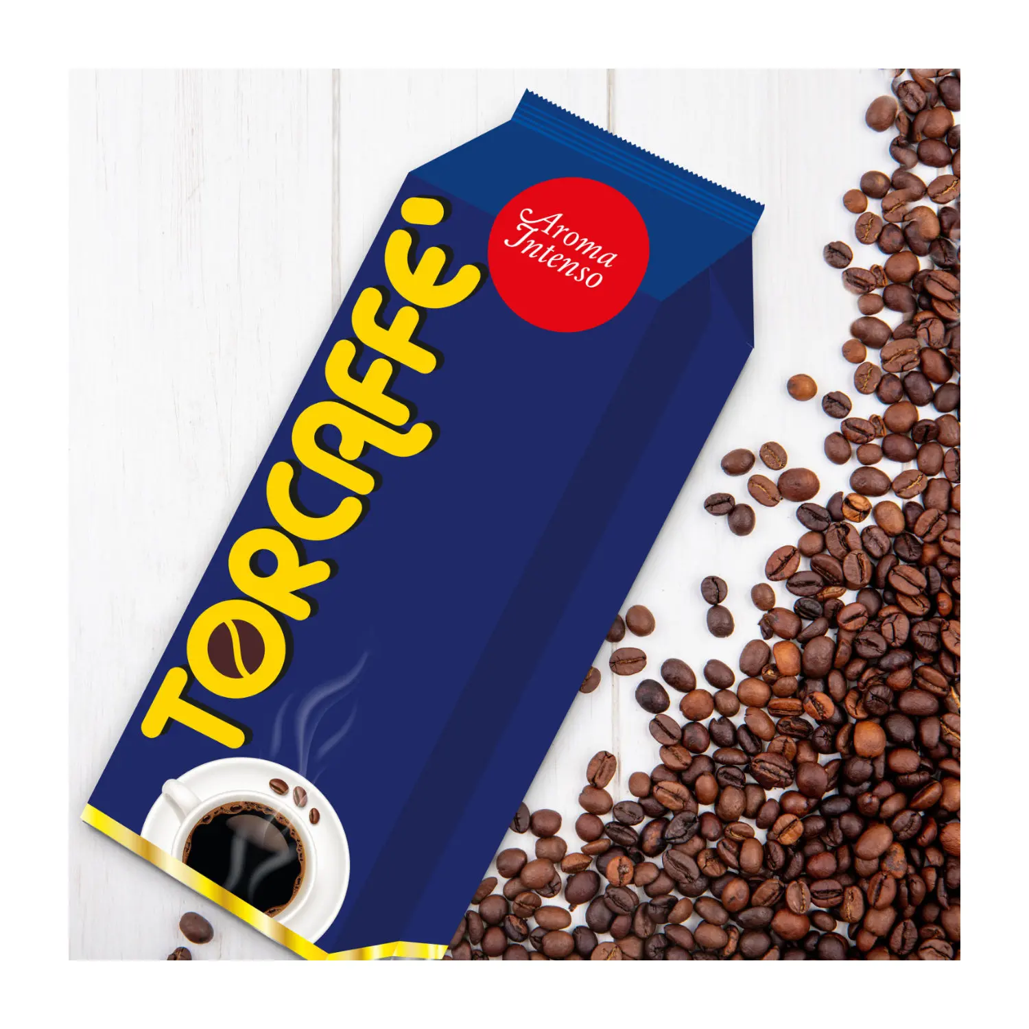 Customizable Coffee Wholesale New Hot Product 1kg Aroma Intense Robusta Roasted Coffee Beans Made in Italy