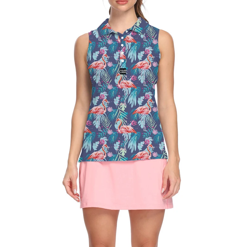 High Quality Sleeveless Polo Dress Woman Summer Polo T Shirts Shorts Poloshirts For Men And Women