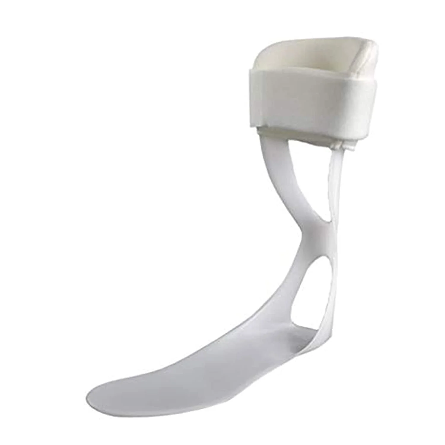 Hongan Lightweight Polyethylene Drop Foot Stabilizer,Moldable Drop Foot Orthosis for Men and Women Stroke