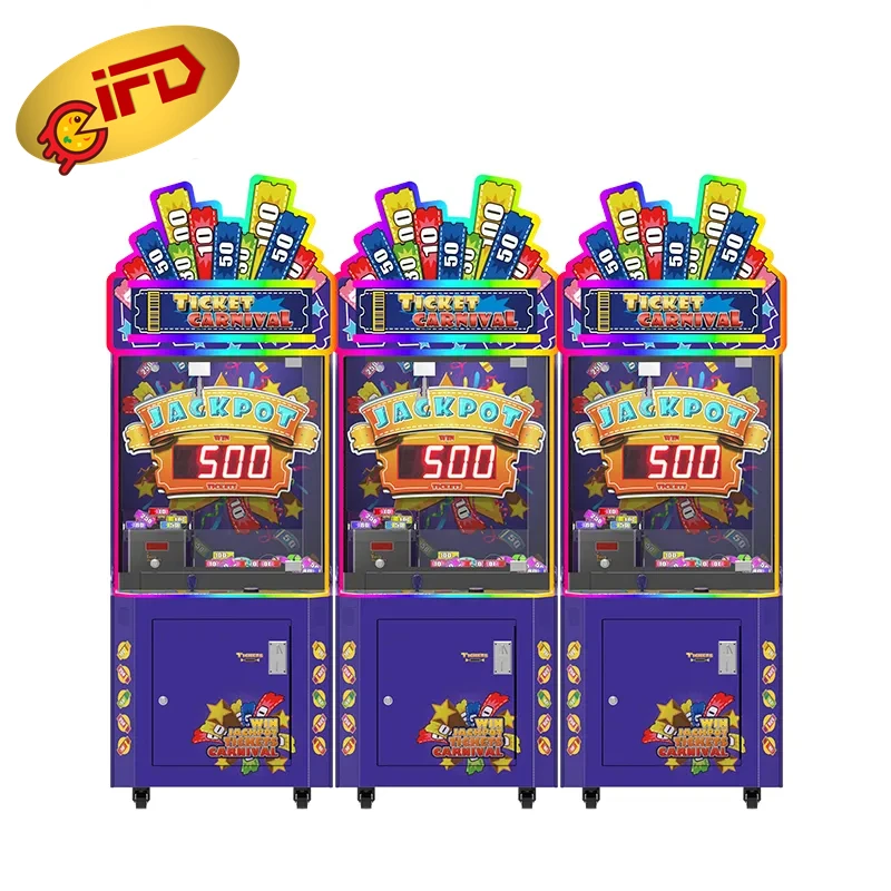 Hot Sale Coin Operated Arcade Indoor Sport Ticket Carnivall Lottery Redemption Game Machines For Sale