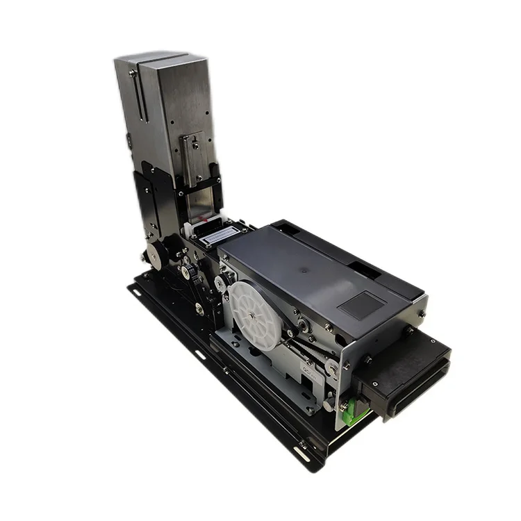 Motorized Card Dispenser Collector  Magnetic IC Chip RFID Mifare card Reader Writer