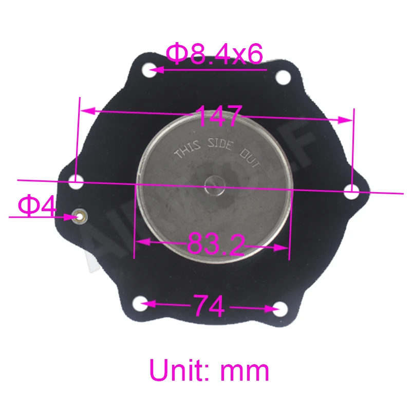 C113685 2 inch SCG353A050 K0950 Nitrile FKM fluororubber Pulse solenoid valve diaphragm Pulse Jet Valve Repair Kit