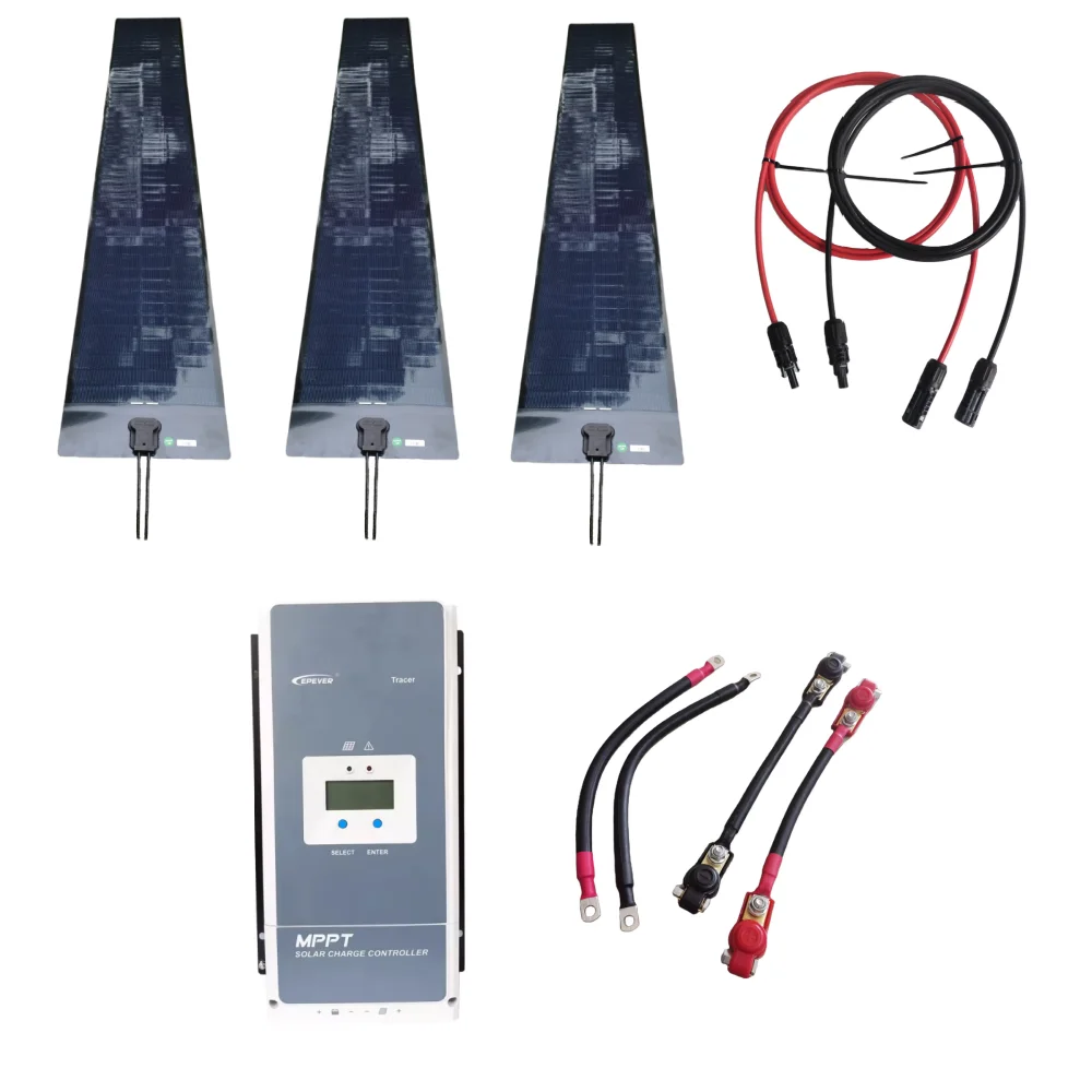 CIGS Solar panel Sets for Camper Boat and Carava 12v 24v mppt PV Air Conditioner