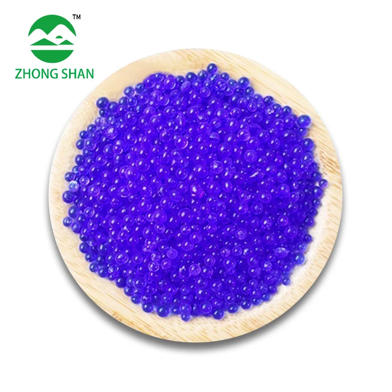 3-5mm 500G Blue Silica Gel Desiccant Silica Gel With Color Indicating