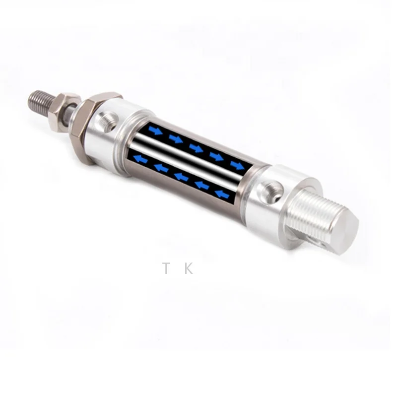 AirTAC MA16 Series Stainless Steel Double Acting  Mini Pneumatic Cylinder