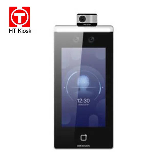 Health care for temperature measurement face recognition company bank hospital daily test  digital signage kiosk