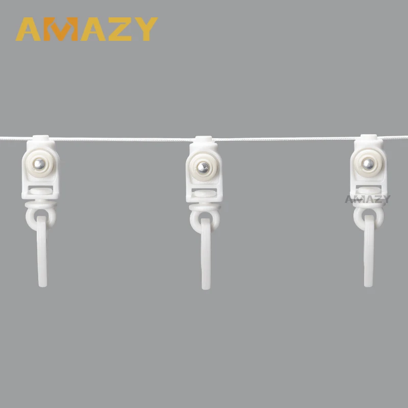 Fixed Distance Line Beads Traditional Curtain Fabric wave-shaped Snake-shaped Curtain Roller Bead Curtain Track Accessories