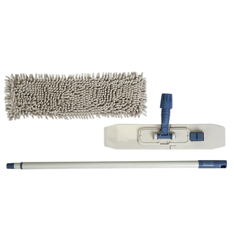 Microfiber Floor Cleaning Flat Mop Home Use Dust Mop Replaceable Sweep Mop