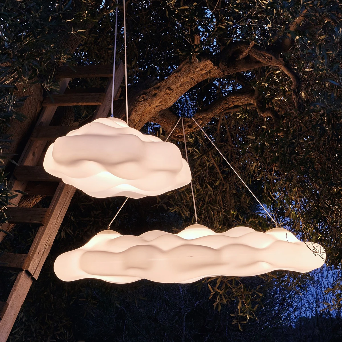 Современный стиль комнатное украшение в форме облака подвесная потолочная лампа люстра для