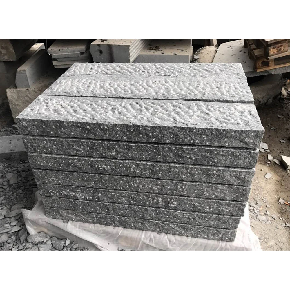  Популярный темно-серый садовый камень Palisade G654 садовые камни 100x25x5