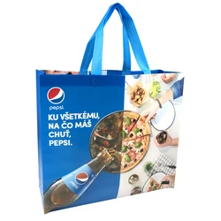Custom Printing Recycled laminated non-woven shopping bag,Large Supermarket Non Woven Shopping Bag for food