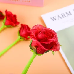 Stationery plant flower soft silicone 0.5mm gel pen simulation rose ballpoint pen for classmate gift school supplies