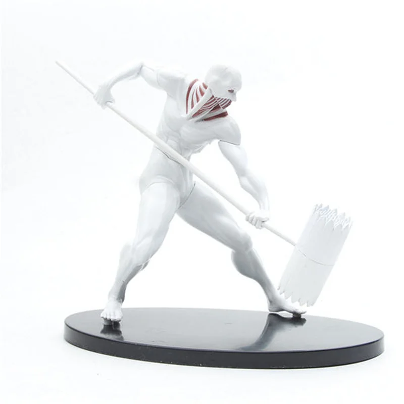 High quality Ymir squat Car toys furnishing articles figure decoration Mikasa Ackerman Eren Jager Attack on Titan figure