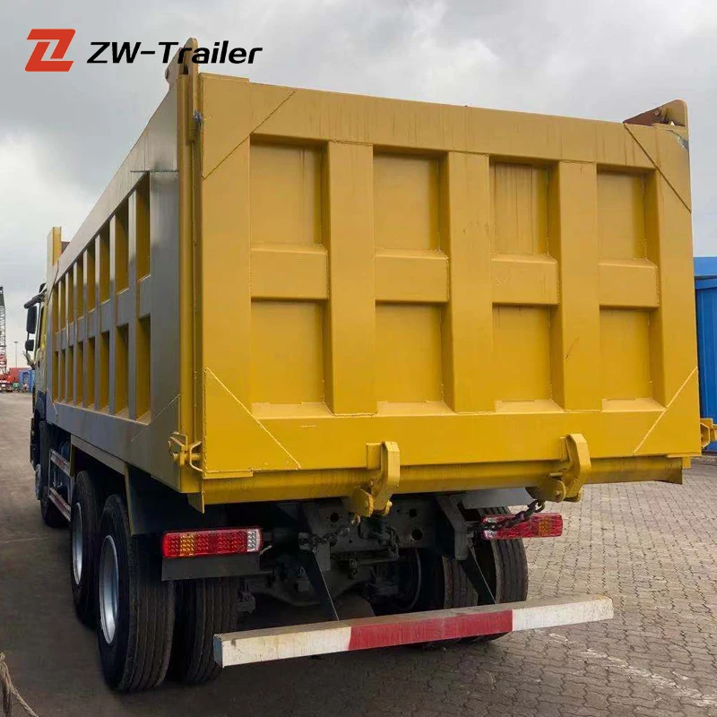 Heavy Duty Sinotruck Howo Dump Truck Camion  6x4 10 Wheeler 336 371 hp 40 Ton Tipper Used Dump Truck