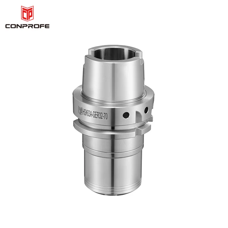 High Accuracy HSK63A Spring Collet Chucks Tool Holder For Milling Cutter