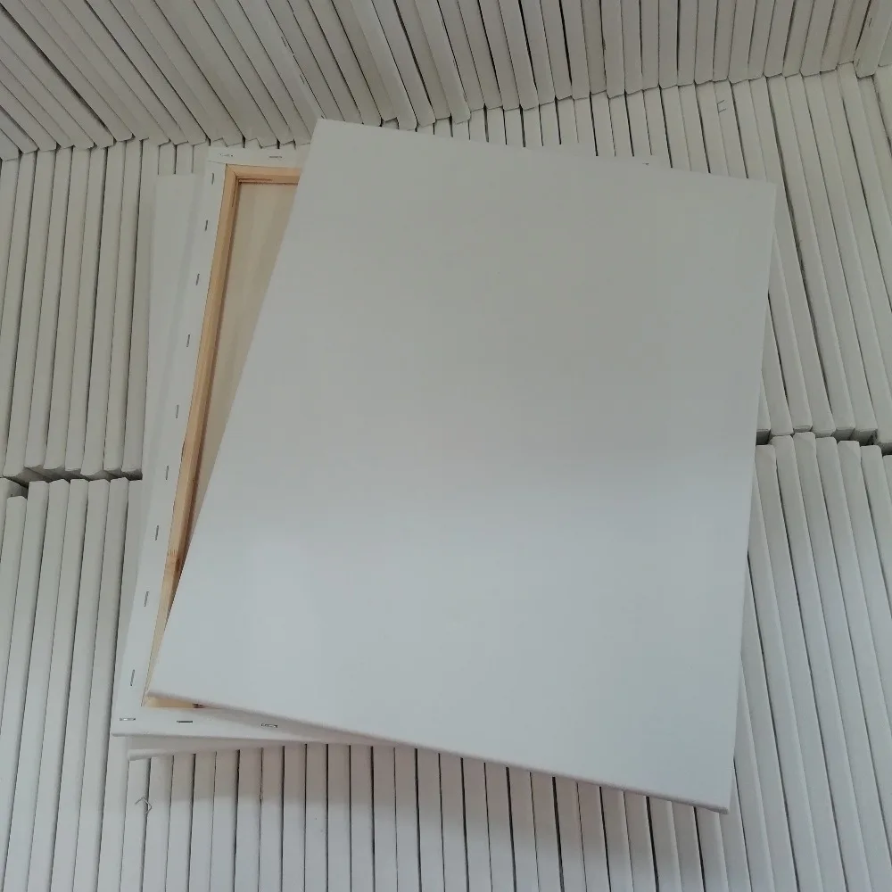 Wholesale Manufacturer Direct Sale Blank White Stretched Canvas For Painting Drawing