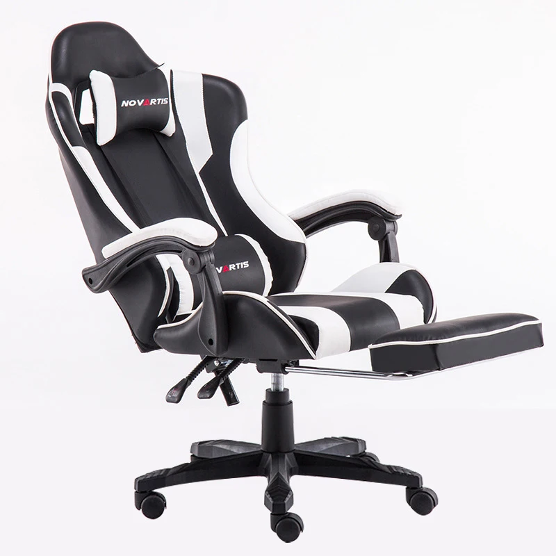 Best cheapest Gaming Chair Ergonomic Leather Swivel Recliner Racer Sport Gaming Chair Furniture Black Gamer Chair