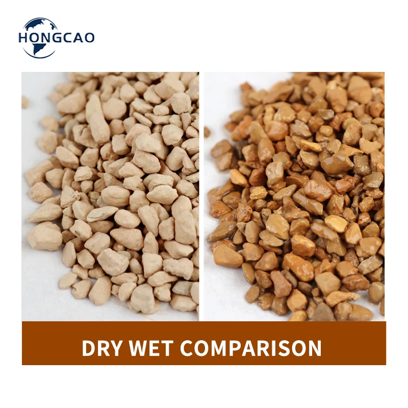 Diatomite granule horticultural cultivation matrix flower pavement 1-3-6 various specifications