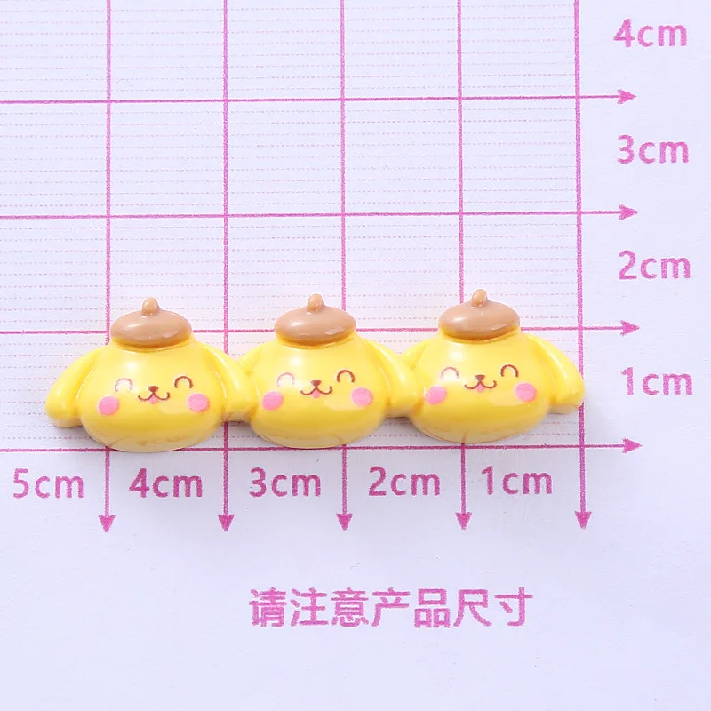 Cartoon Resin Charms Wholesale Sanrio Diy Decoration for Melody Kitty Kuromi for Phone Case