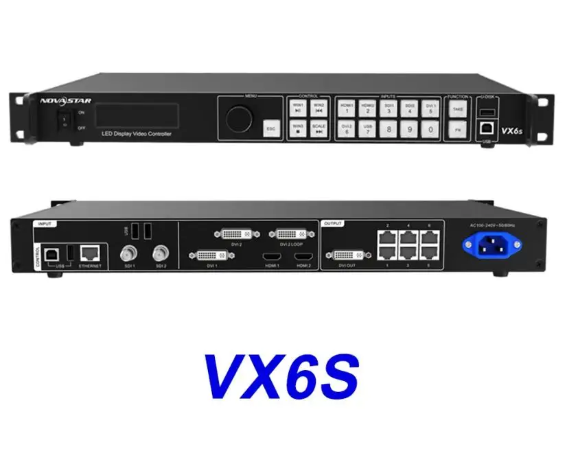 Novastar VX1000 VX600 VX400 светодиодный видеопроцессор все-в-одном дисплей видео контроллер для внутреннего наружного проката экран