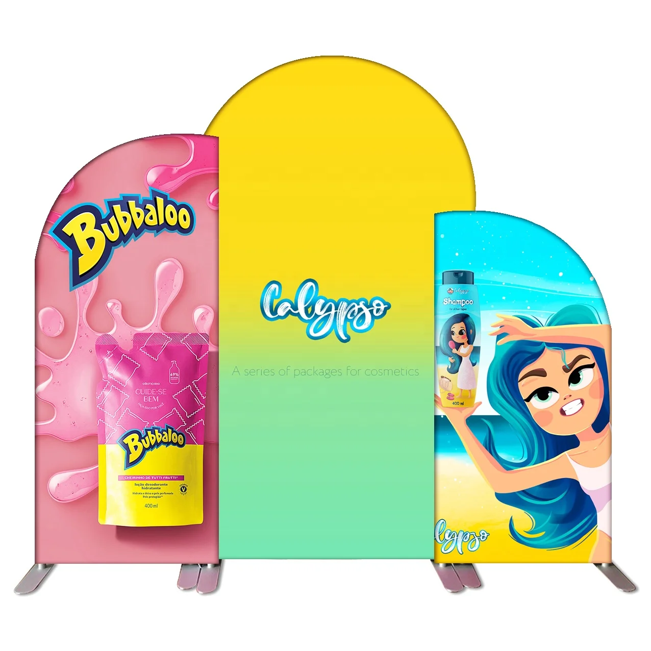 designs printed curtain fabric party butterfly flower with stand custom round backdrop cover for your business
