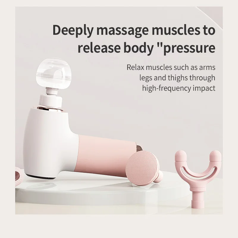 Factory Price Pressure Sensor Body Gun Massager Private Label Cordless Deep Tissue Vibration Muscle Massage Gun Other Massage Pr