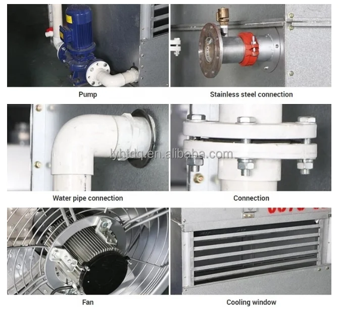 Чиллер с замкнутой системой водяного охлаждения для промышленной электрической индукционной печи переработки обрывов алюминия и