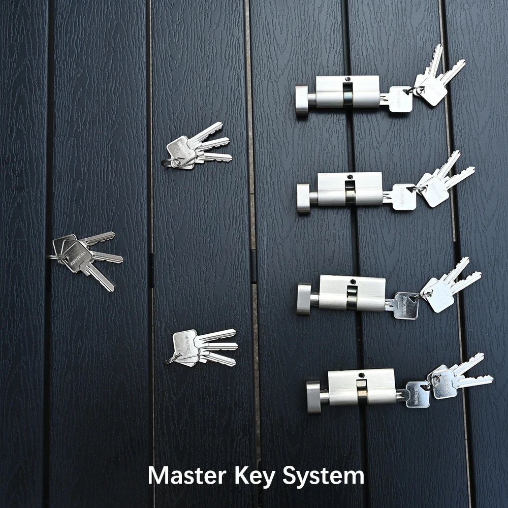 Euro profile brass cylinder / EN1303 european lock cylinder / master cylinder key