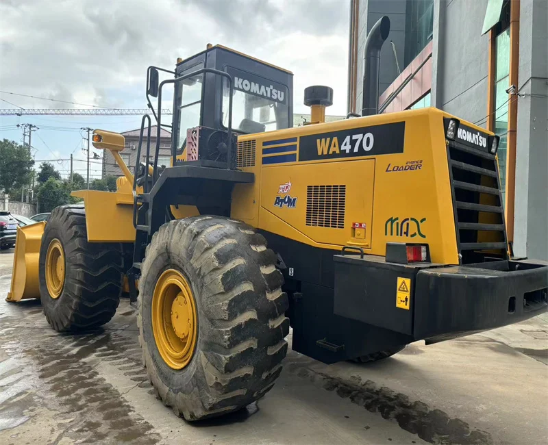 Good Condition Komatsu WA470-3 wheel loader for sale Used Komatsu WA320-3 WA600 Wa380-3 WA320-5 wheel loader for sale