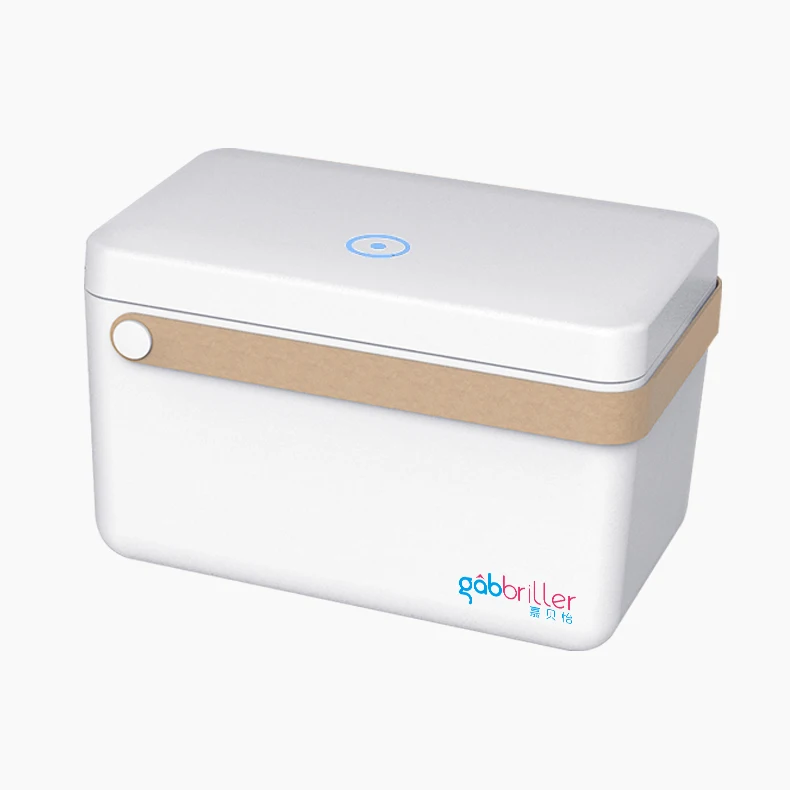 
Led Light Lamp Mobile Phone Tableware Portable UV Light Sanitizer Container Disinfection Charging Box for Smart 