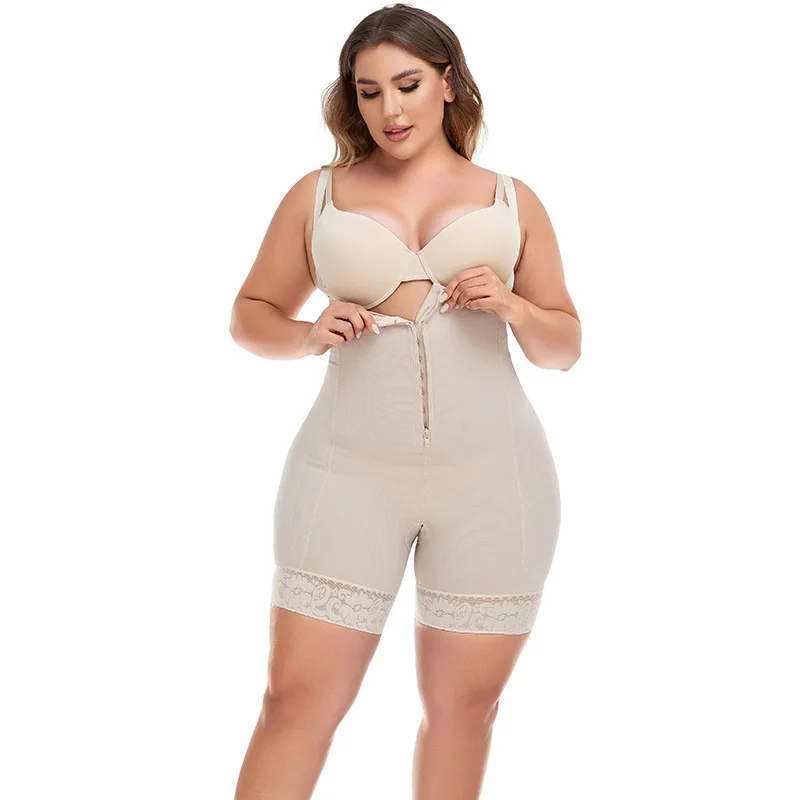 Wholesale High Quality Hip Padded Panties Fajas Body Shapers Plus Size Shapewear Bodysuit