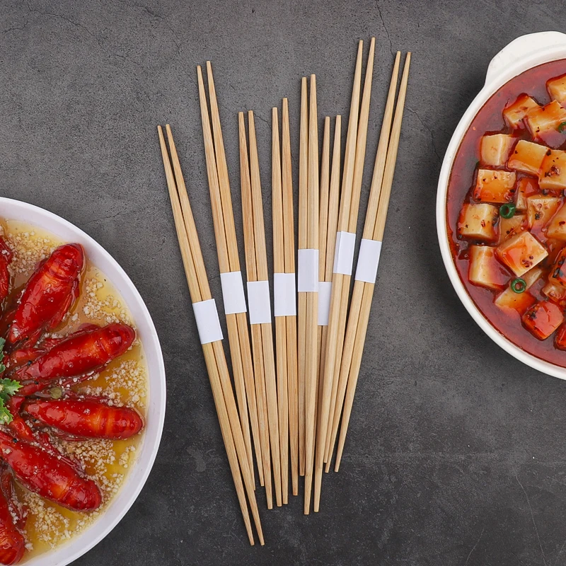 Protect the environment pure natural bamboo Japanese cutlery always use chopsticks can be used at both ends