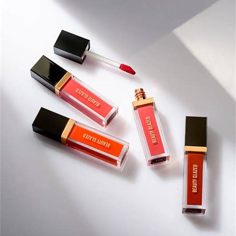 
Beauty Glazed Matte Lipgloss Private Label Lipgloss Liquid Lipgloss 