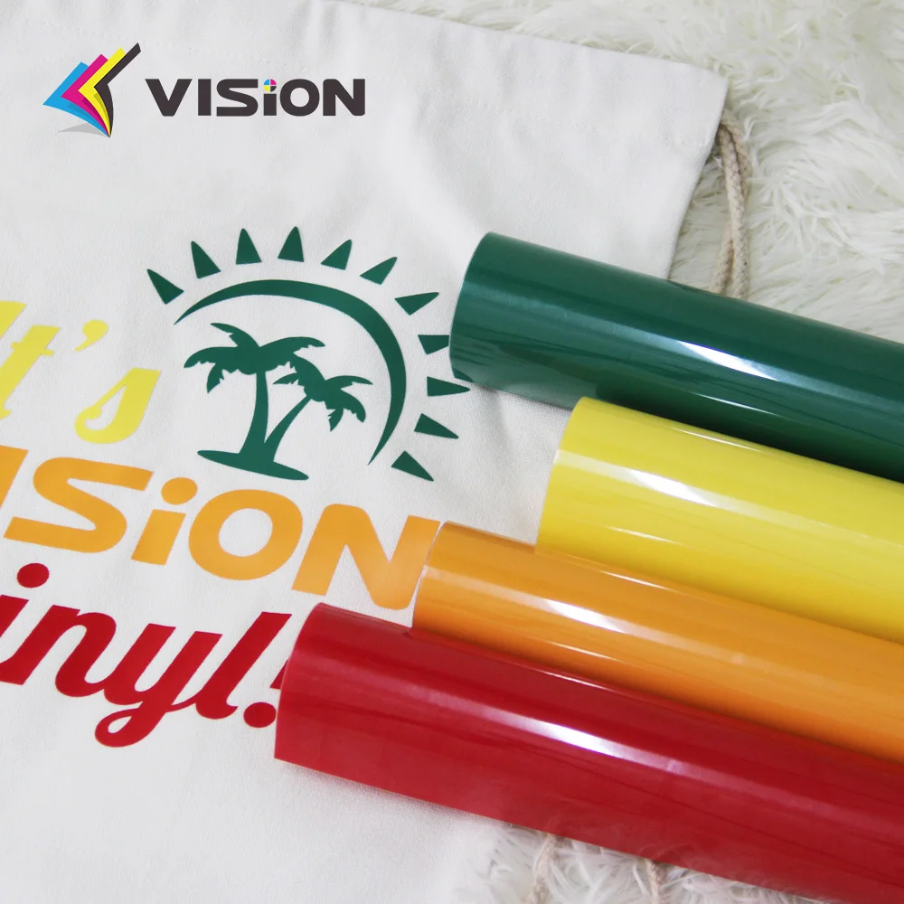 
Heat transfer pvc vinyl poly flex vinilo textil 