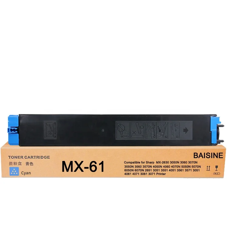 Горячая Распродажа baisine MX-61NT неоригинальный тонер картридж MX61NT тонер-картридж MX-3060 для Sharp MX-2630 копира MX-3050N