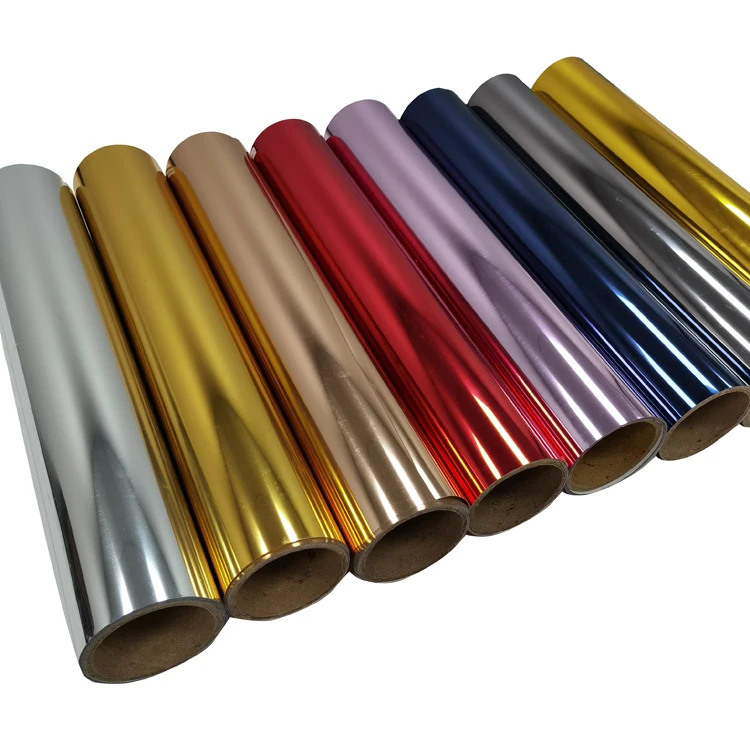 Wholesale Heat Transfer Foil PVC Metallic Aluminum Film