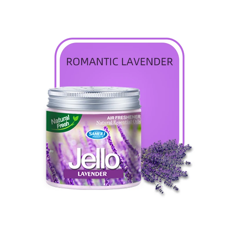 jello car freshener odor eliminate car air freshener gel for car home high durability fragrance aromatizer with box