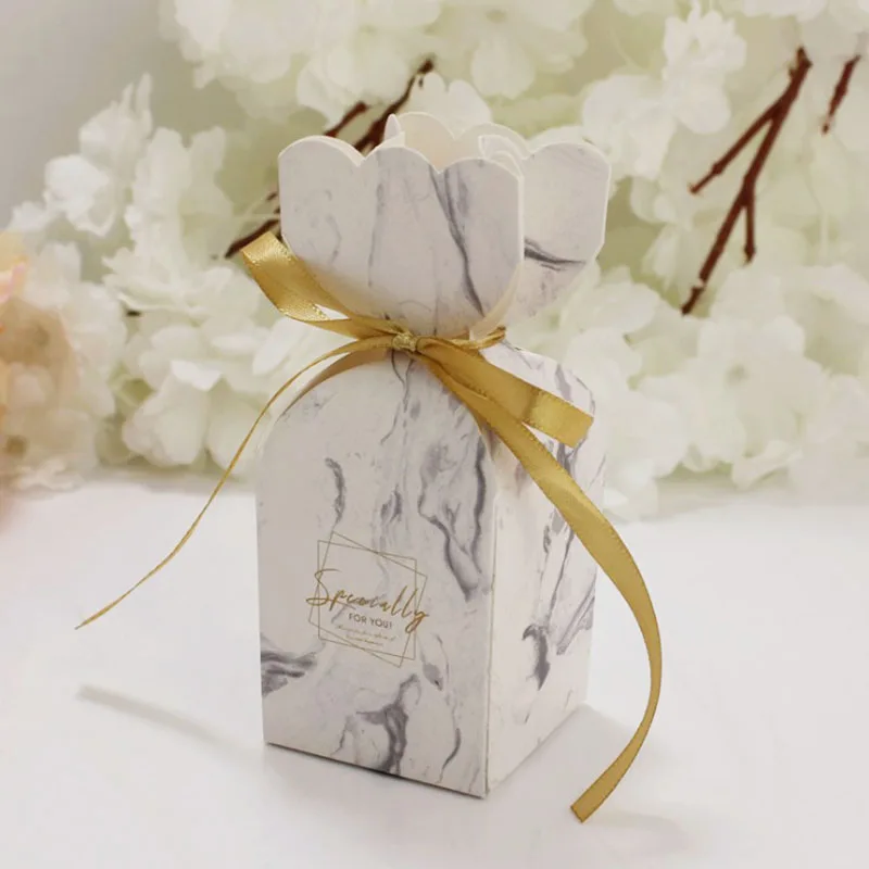 Festive Party Supplies Wedding Favour Box Sweet Packing Box Treat Box for Packaging