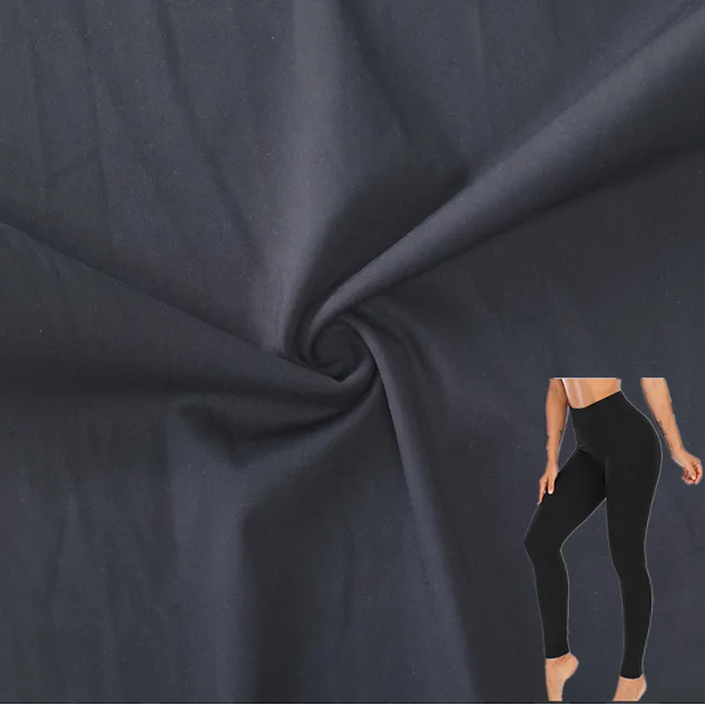 Made in China high elastic nylon73% spandex27% with double-sided knitted fabric use to amp yoga wear