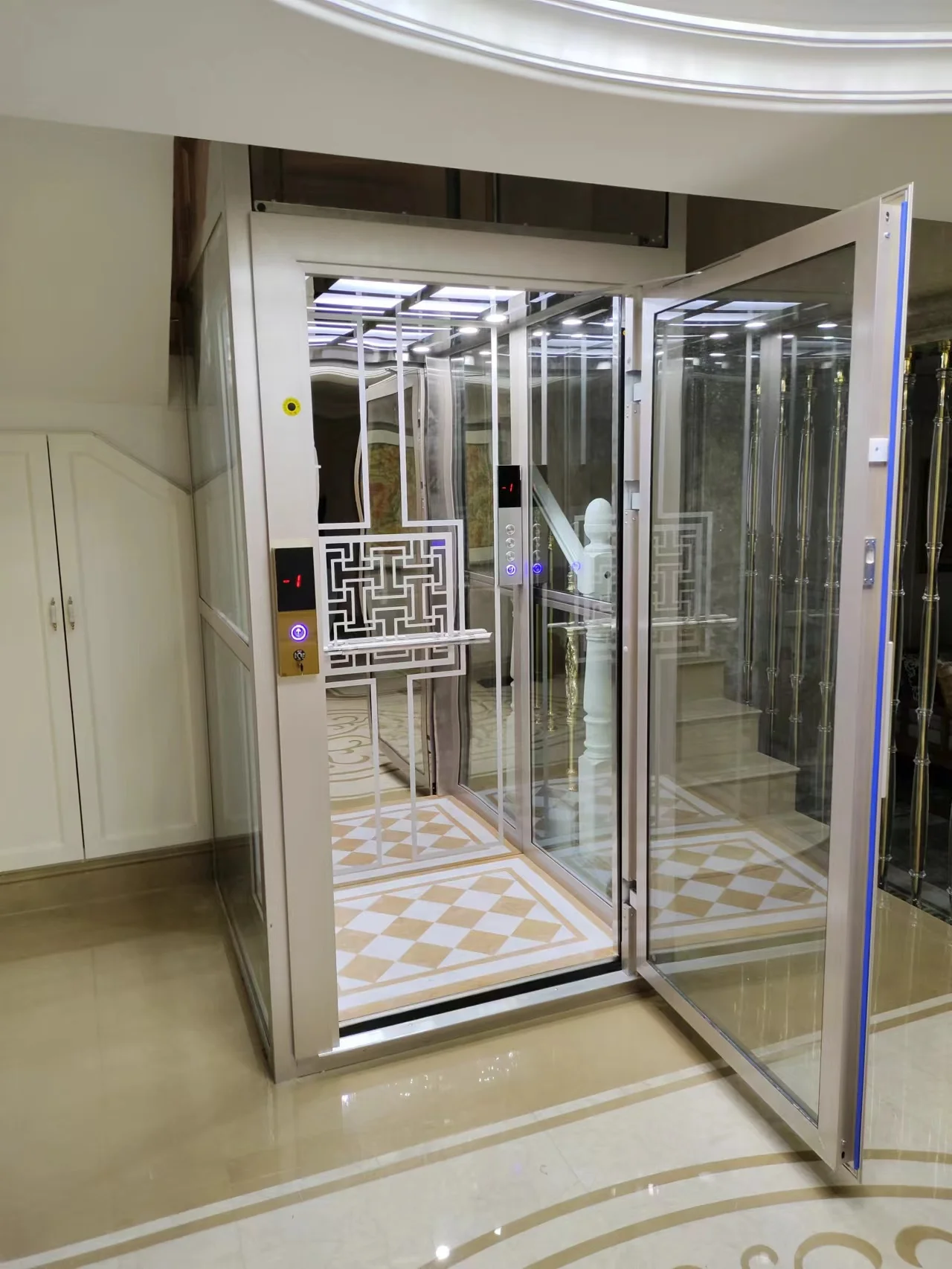 Hot sale household elevator passenger lift high quality small elevators for home