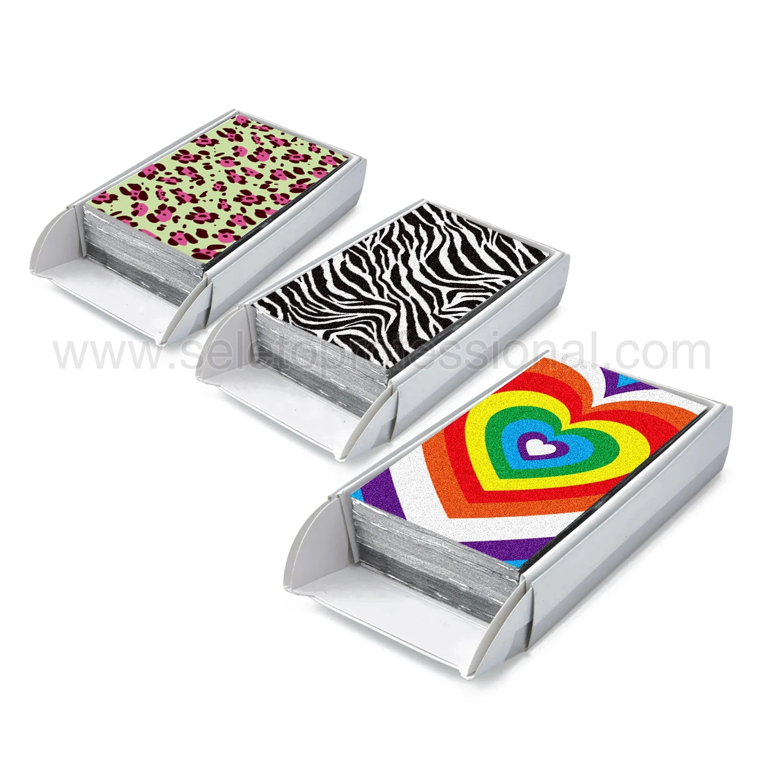 Hot sales Color Foils For Hairdressers POP-UP 15micron Embossed Leopard Pattern Aluminum Foil Roll Hairdressing foil Sheets