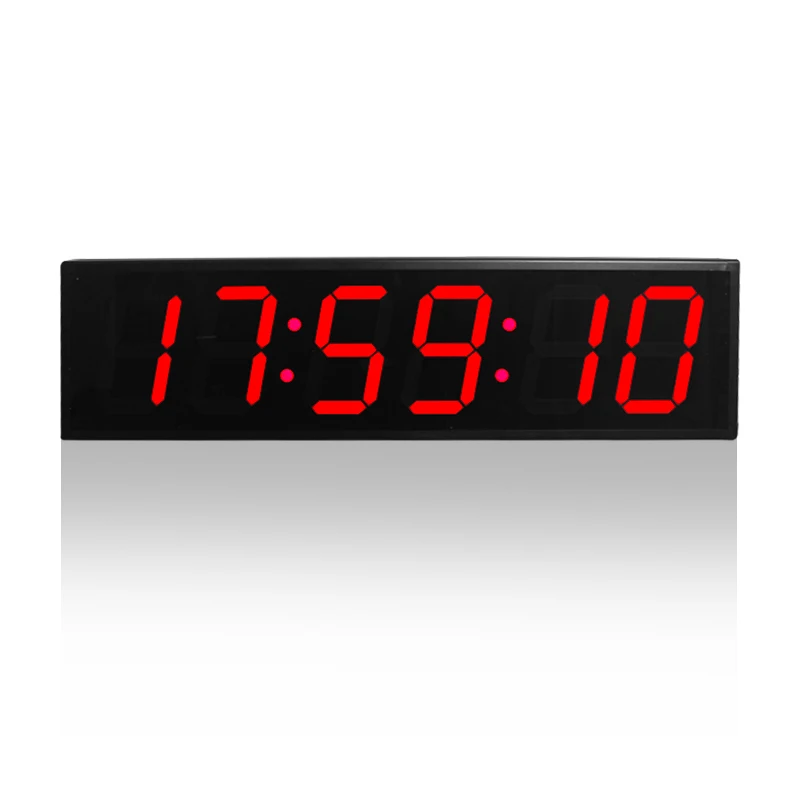 Jinling Shiyin large double face 10 inch 6 digits large timer led sport digit sport clock