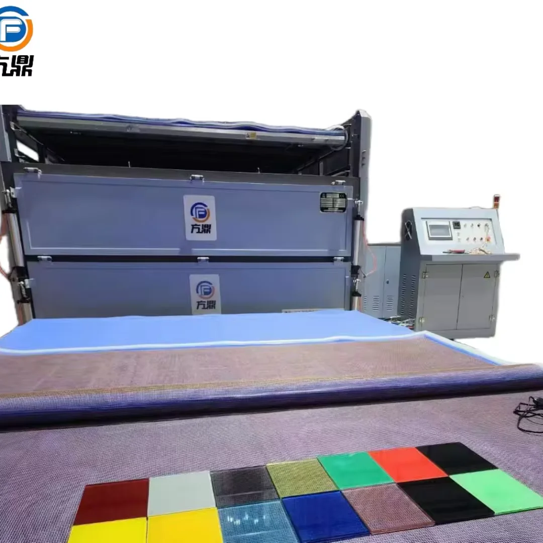 automatic 4 layers 2 circulation EVA laminated glass making production processing machine