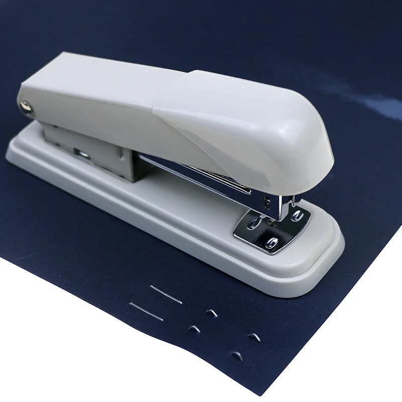 High Quality Office & School Metal Stapler Black/Blue/White Portable Hand Manuel Stapler