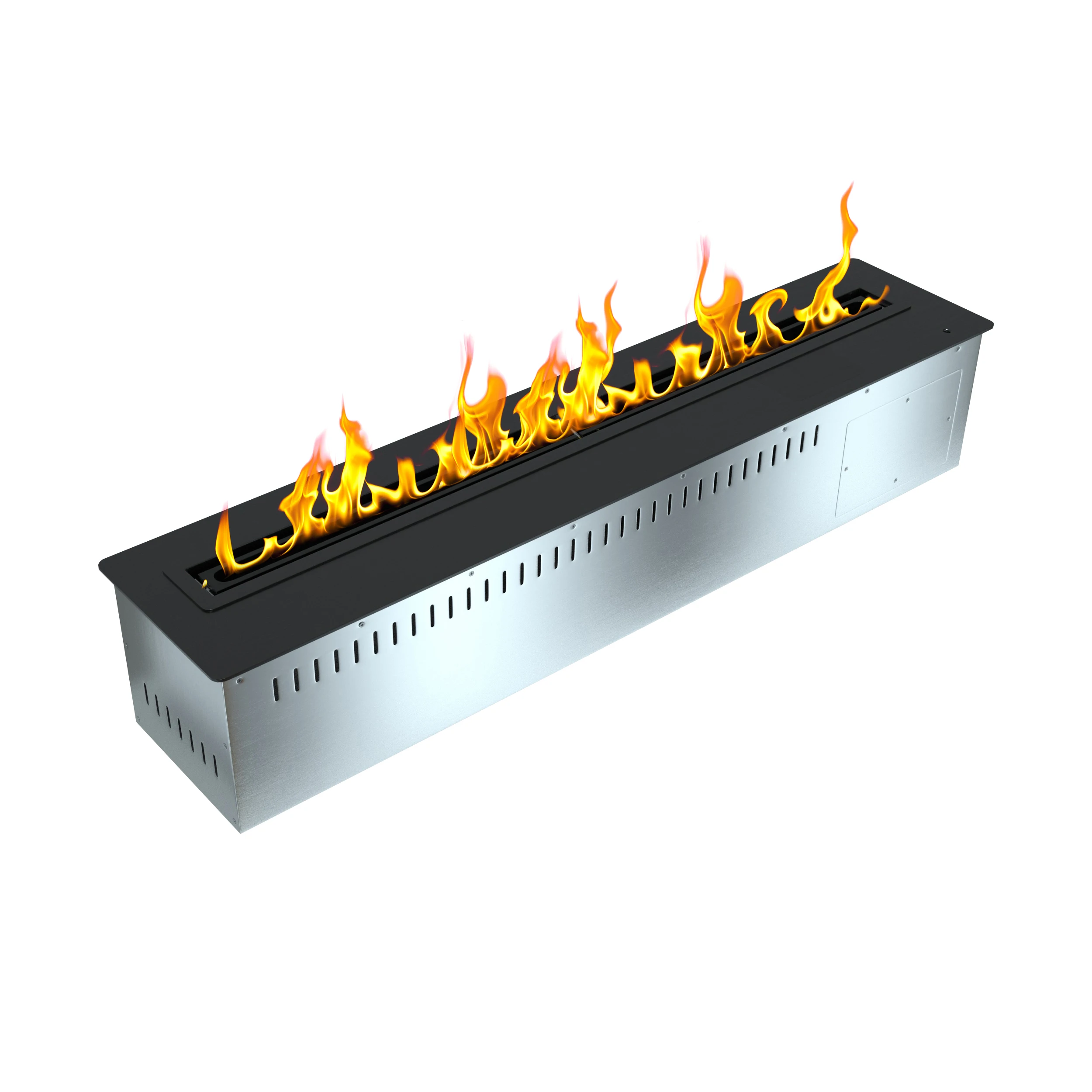 48 inch electric kamin intelligent alcohol fire smart burner remote control bio ethanol decorative fireplace