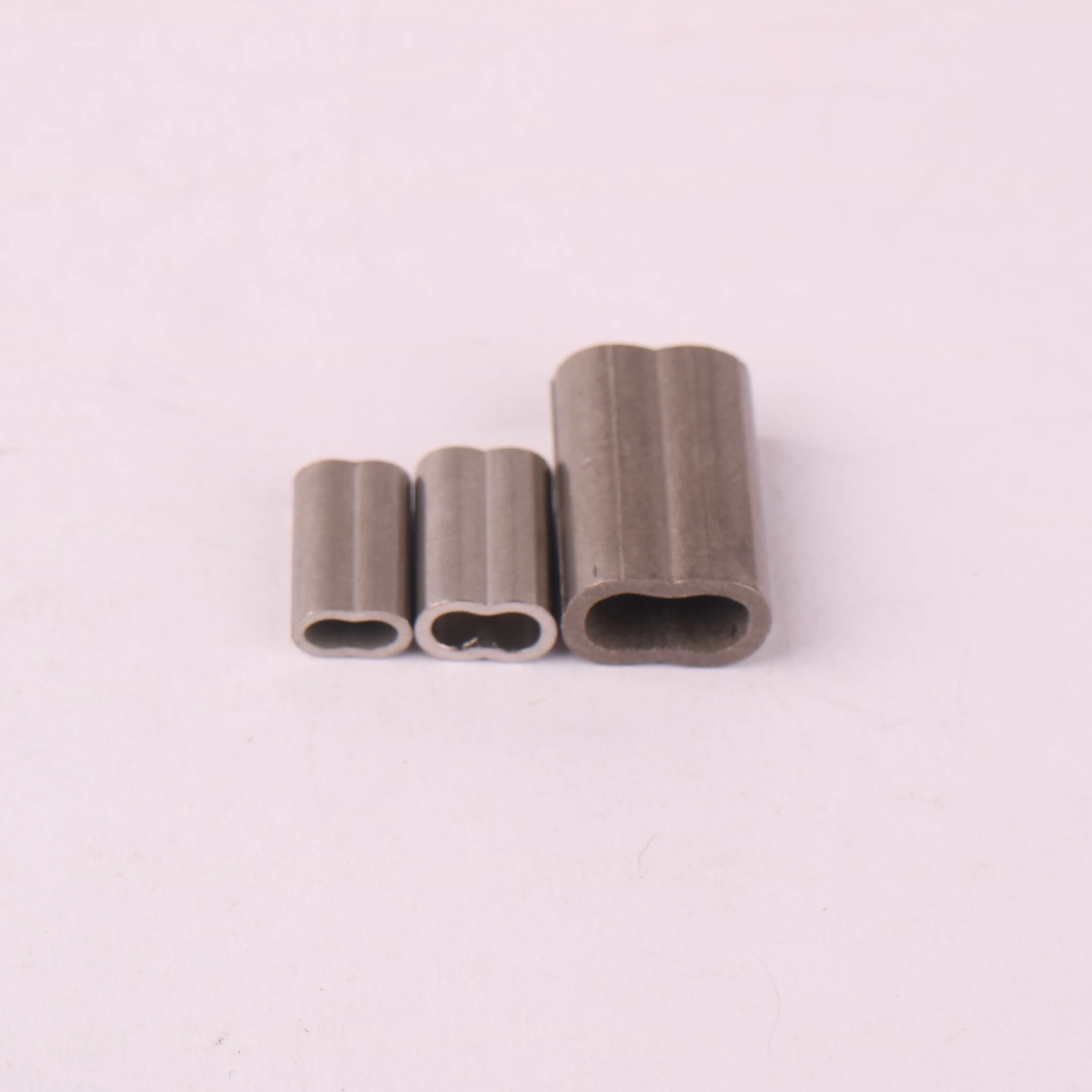 High quality 3mm cable wire Rope Clip 8 Shape Sleeve Hourglass stainless steel Ferrule