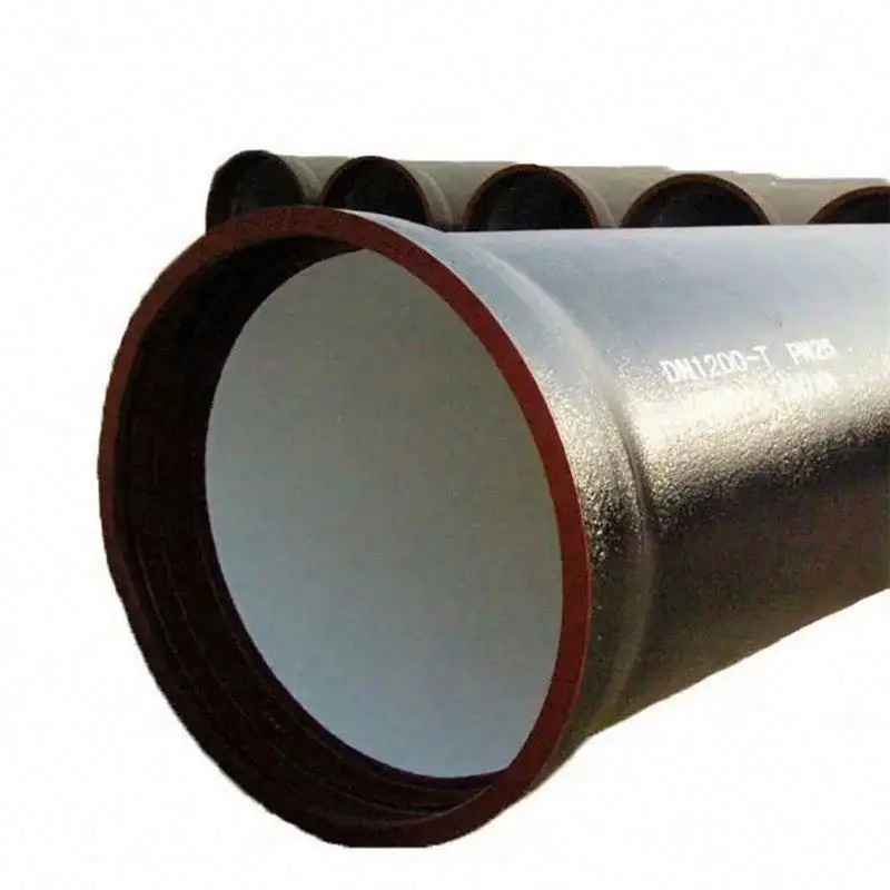 China Factory High Quality Ductile Cast Iron Pipe ductile iron socket spigot pipe k9 1200mm ductile iron pipe
